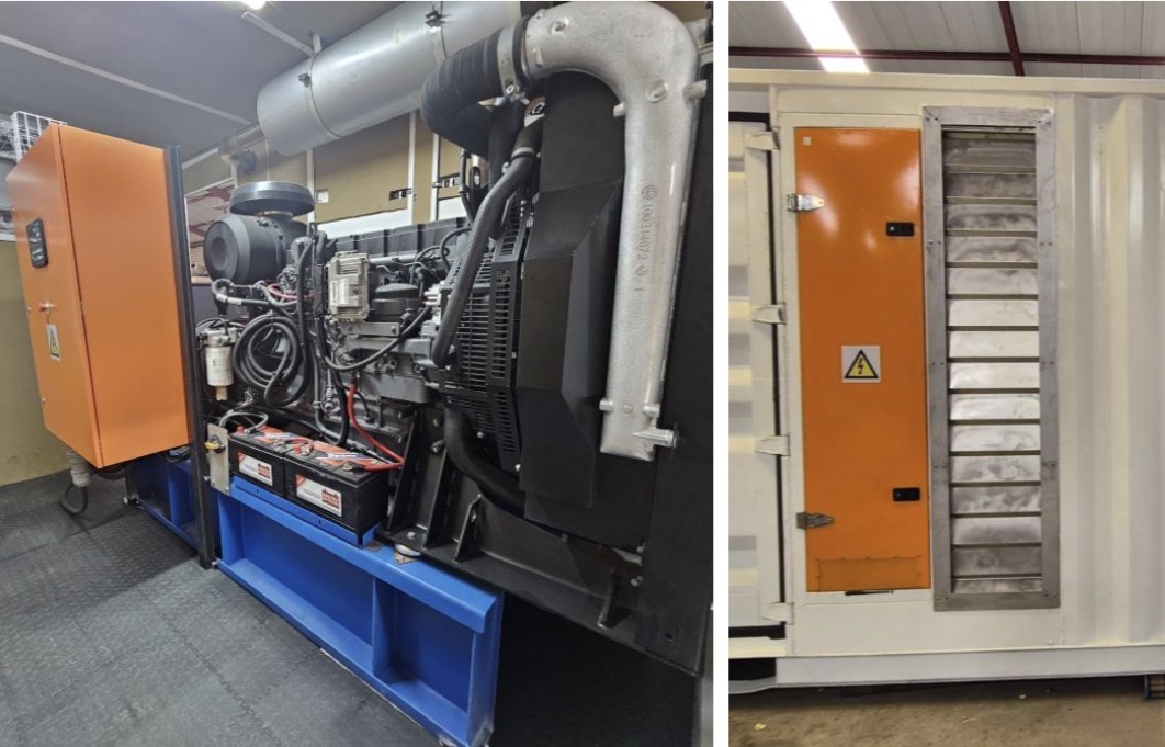 Multiparameter water quality meter and control cabinet on the surface reclaim skid